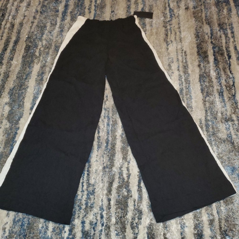 Kendall + Kylie Contrast Wide Leg Pant || XS || NWT - Picture 8 of 15